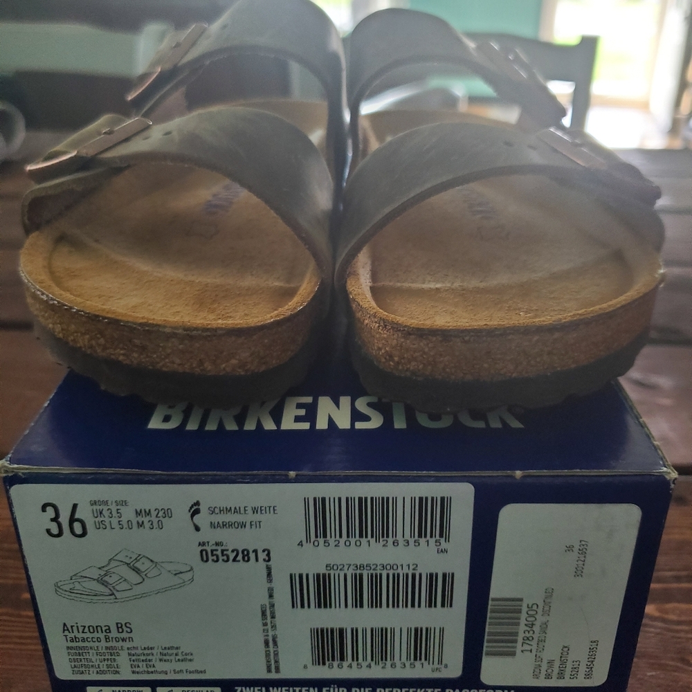 Birkenstock oiled leather